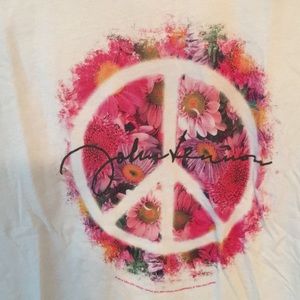 John Lennon peace t shit medium